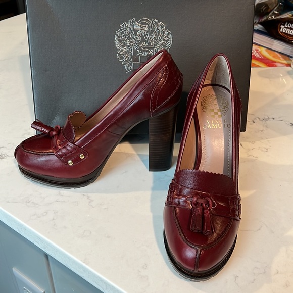 Dark red Vince Camuto Dress Shoes - Picture 4 of 5
